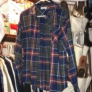 Long sleeve flannel shirt